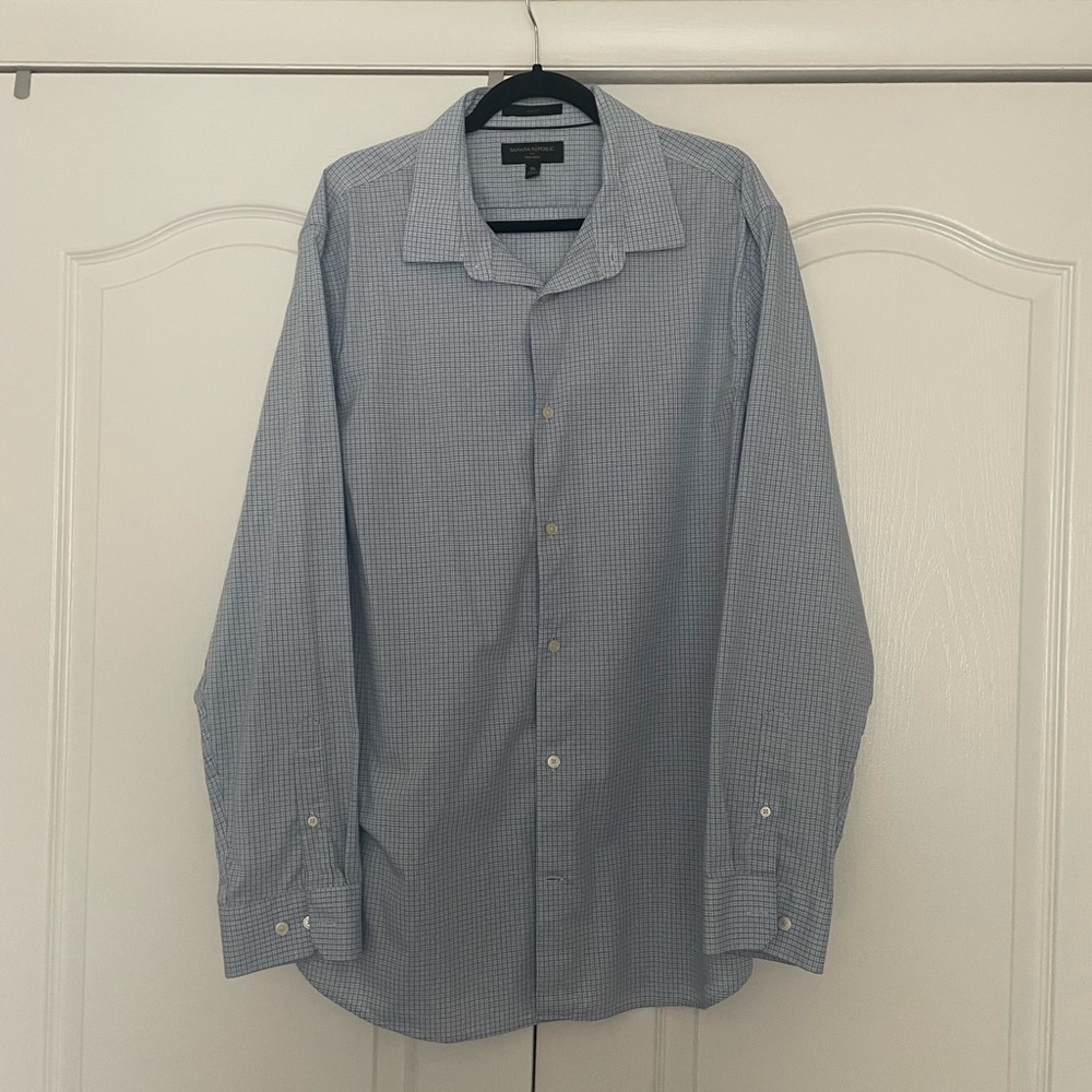 Mens banana republic dress shirt